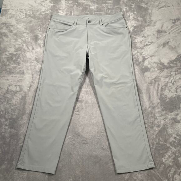 Lululemon Pants Mens 34 ABC Classic Fit Warpstreme Commuter Performance Stretch - Picture 1 of 10